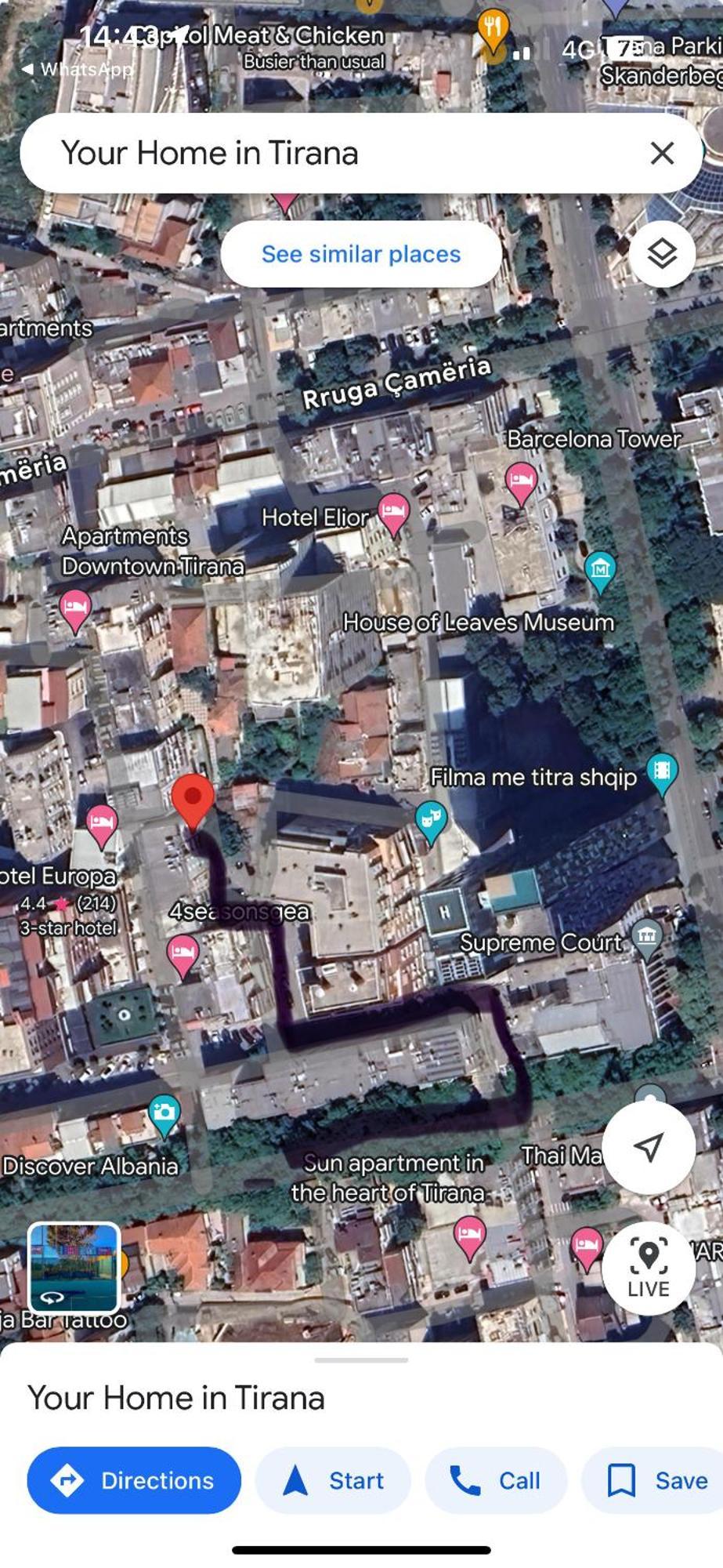 Your Home In Tirana Kültér fotó